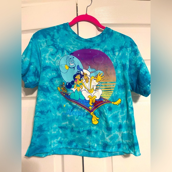 Disney | Tops | Disney Aladdin Crop Top | Poshmark